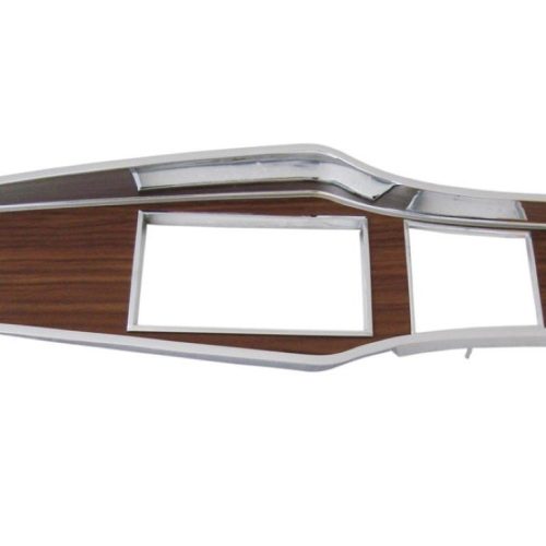 331-70 Mopar 1969-71 A-body Diecast Woodgrain 4 Speed Console Top Plate