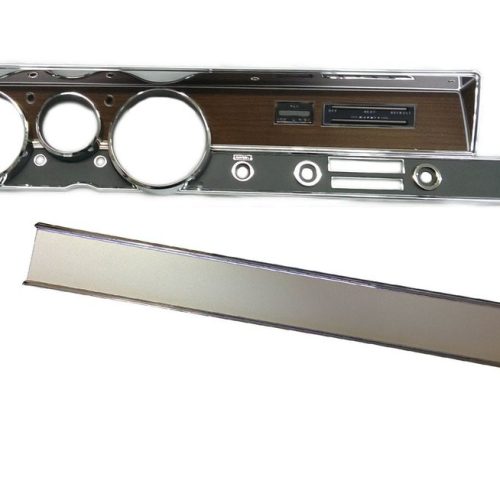 316-71KIT Mopar 1971 A-body Rallye Dash Bezel Kit (NO AC)