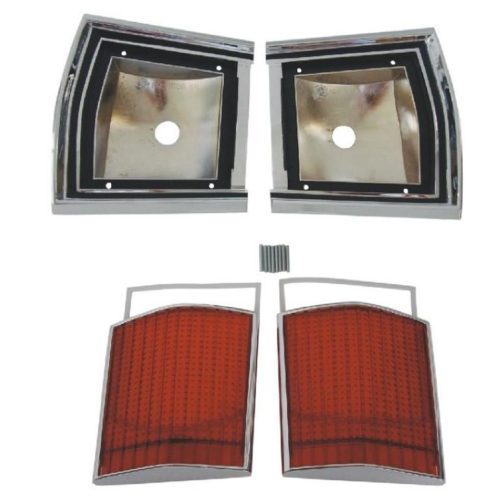 366-67BLKIT Mopar 1967 Dodge Dart Taillight Kit