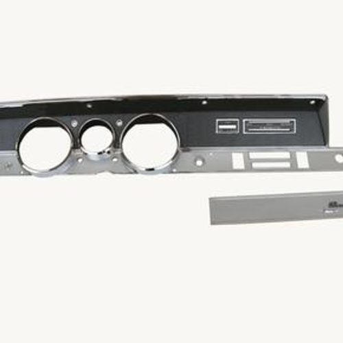 316-69KIT Mopar 1968-69 A-body Rallye Dash Bezel Kit (NO AC)