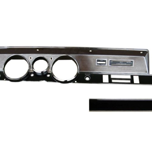 316-70KIT Mopar 1970 A-body Rallye Dash Bezel Kit (NO AC)