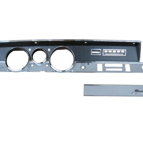 316-69ACKIT Mopar 1968-69 A-body Rallye Dash Bezel Kit (AC)