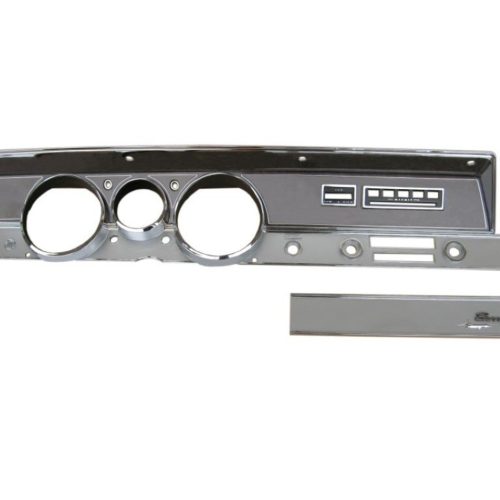 316DW-67ACKIT Mopar 1967 A-body Woodgrain Rallye Dash Bezel Kit (AC)